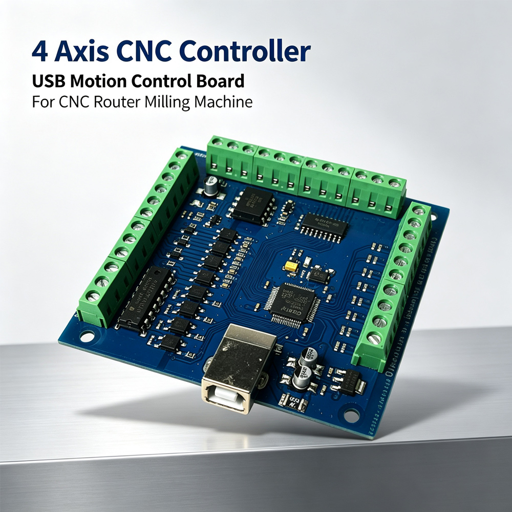 CNC Motion Controller Card MAC - Mach3 Usb Cnc Controller 4 Axis 100Khz recension och pris