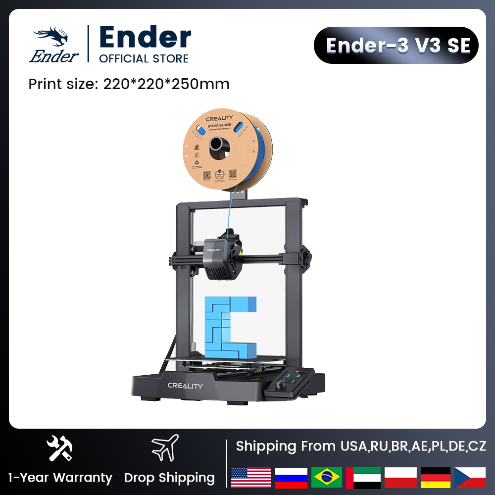 Creality 3D Ender-3 v3 SE Prin - Cnc 3018 Pro Max Metal recension och pris