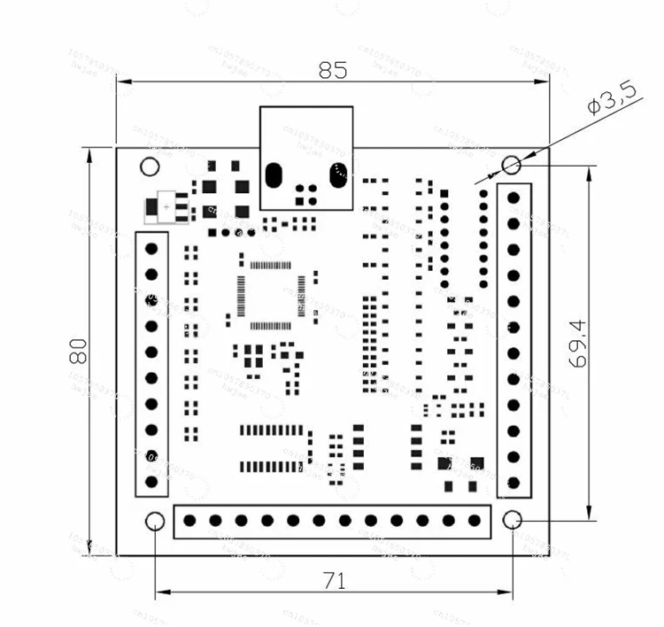 MACH3 4-Axis USB CNC Controlle - Mach3 Usb Cnc Controller 4 Axis 100Khz recension och pris